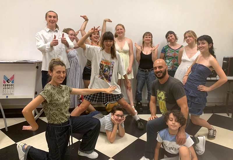 Une délégation de l&rsquo;EASD Jerez à la rencontre du DNMADE Animation du LISA