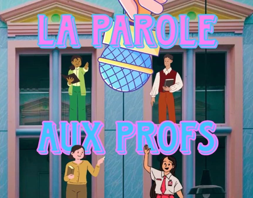 La Parole aux Profs, un podcast entièrement réalisé par 3 élèves de Terminale