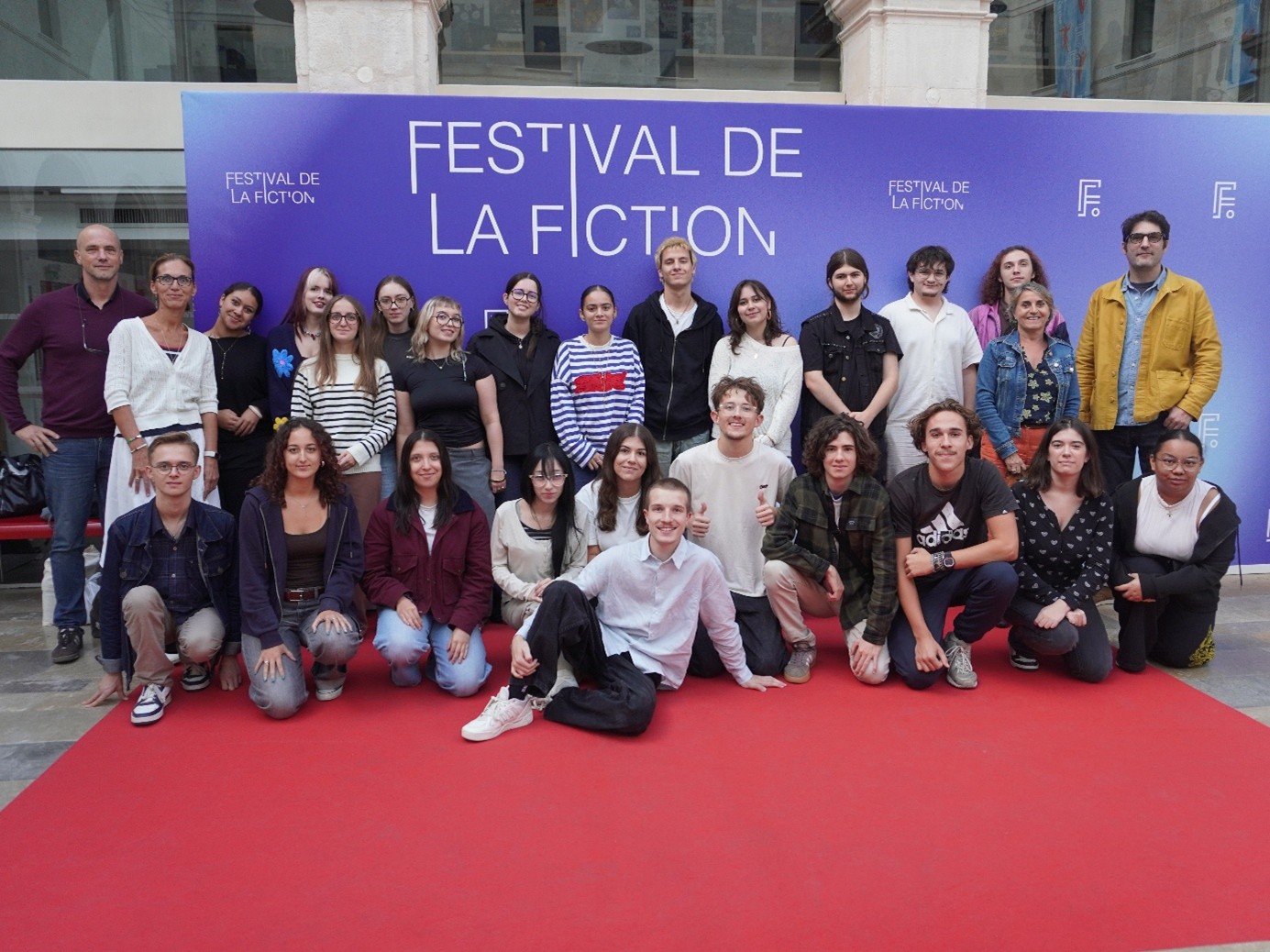 Les BTS Gestion de Production au Festival de La Rochelle